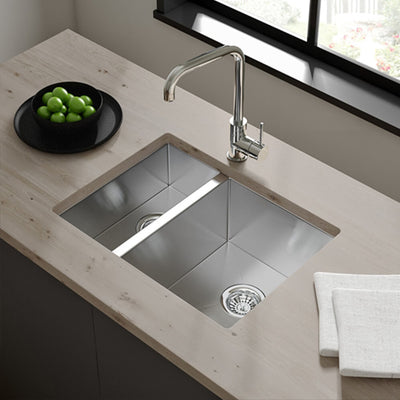Double bowl 70/30 Undermount Standard Kitchen sink with accessories