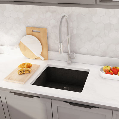 HILDA  21"  GGS 921  - Granite Sink 21" - Single Bowl Undermount - Kitchen Sink