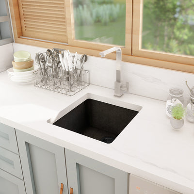 ASTRA 17" GGS917 - Granite Sink 17" - Single Bowl Undermount  - Kitchen Sink