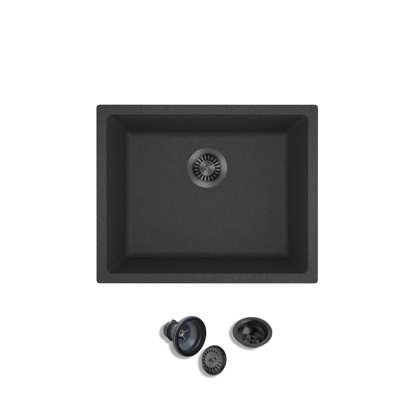 HILDA  21"  GGS 921  - Granite Sink 21" - Single Bowl Undermount - Kitchen Sink