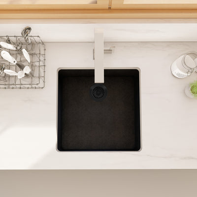 ASTRA 17" GGS917 - Granite Sink 17" - Single Bowl Undermount  - Kitchen Sink
