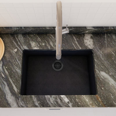 SAPPHIRE  25"  GGS 925 - Granite Sink 25" - Single Bowl Undermount - Kitchen Sink