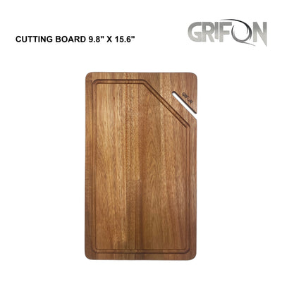 Acacia Wood Sink Cutting Board