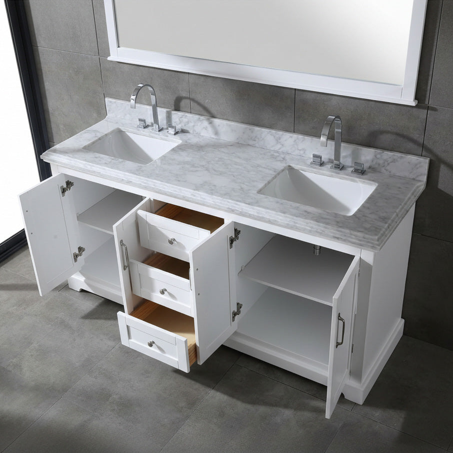 Mykara™- 36" & 48" Wall-Mounted Bathroom Vanity