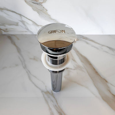 Pop-Up Drain - Bathroom Sink - Chrome