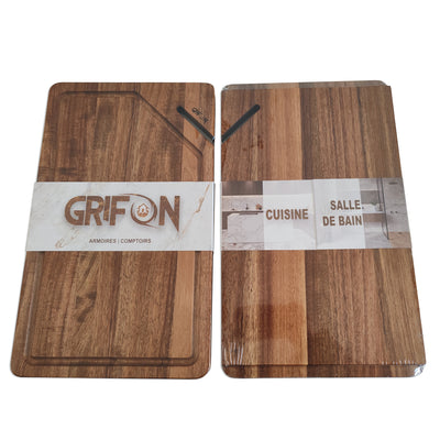 Acacia Wood Sink Cutting Board