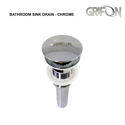 Pop-Up Drain - Bathroom Sink - Chrome