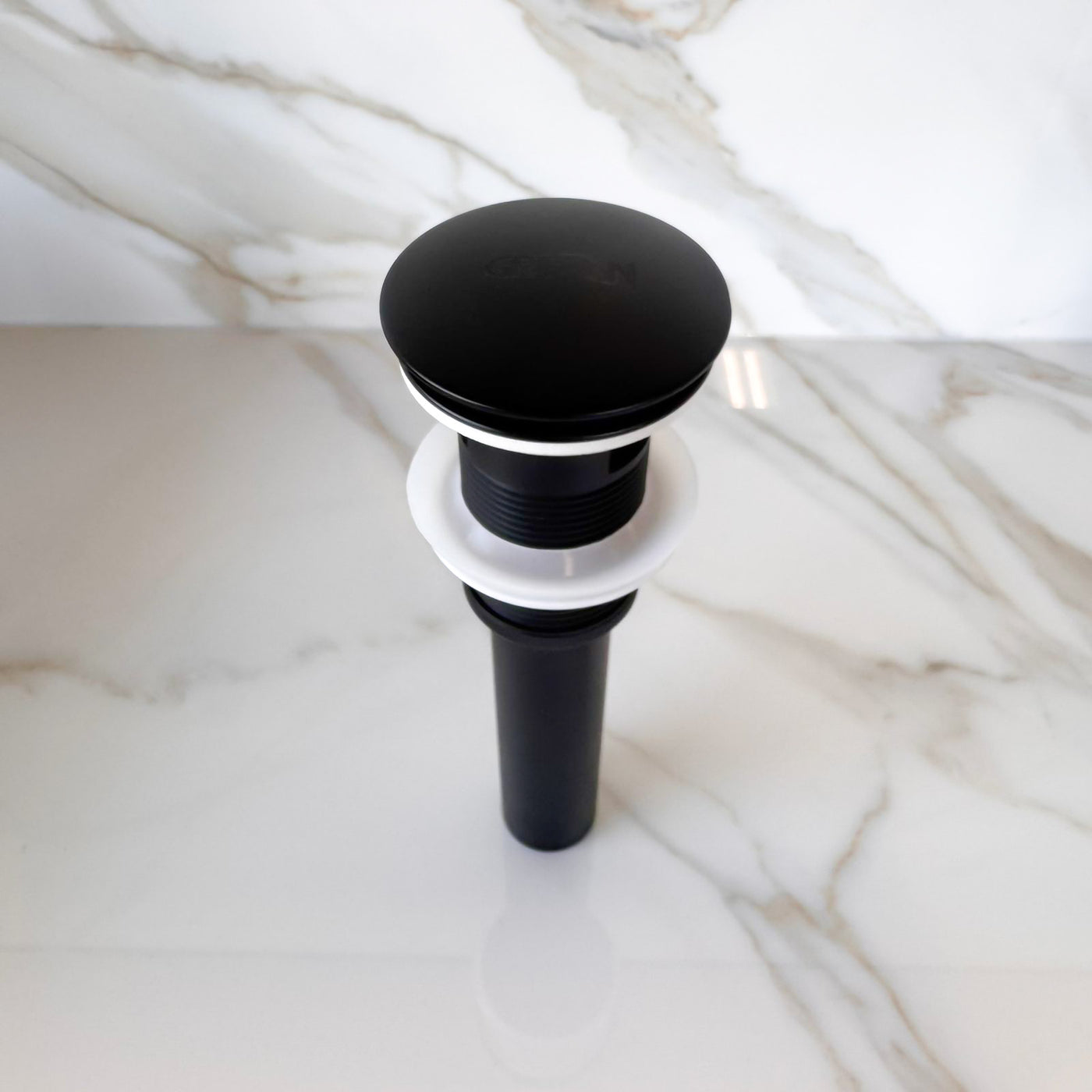 Pop-Up Drain - Bathroom Sink - Black
