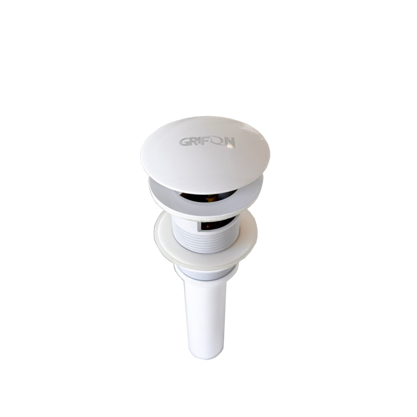 Pop-Up Drain - Bathroom Sink - White