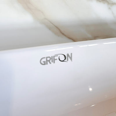 Singapore™ GS0487 – Rectangular Vessel Ceramic Bathroom Sink - 23,6"- White - Bathroom Sink