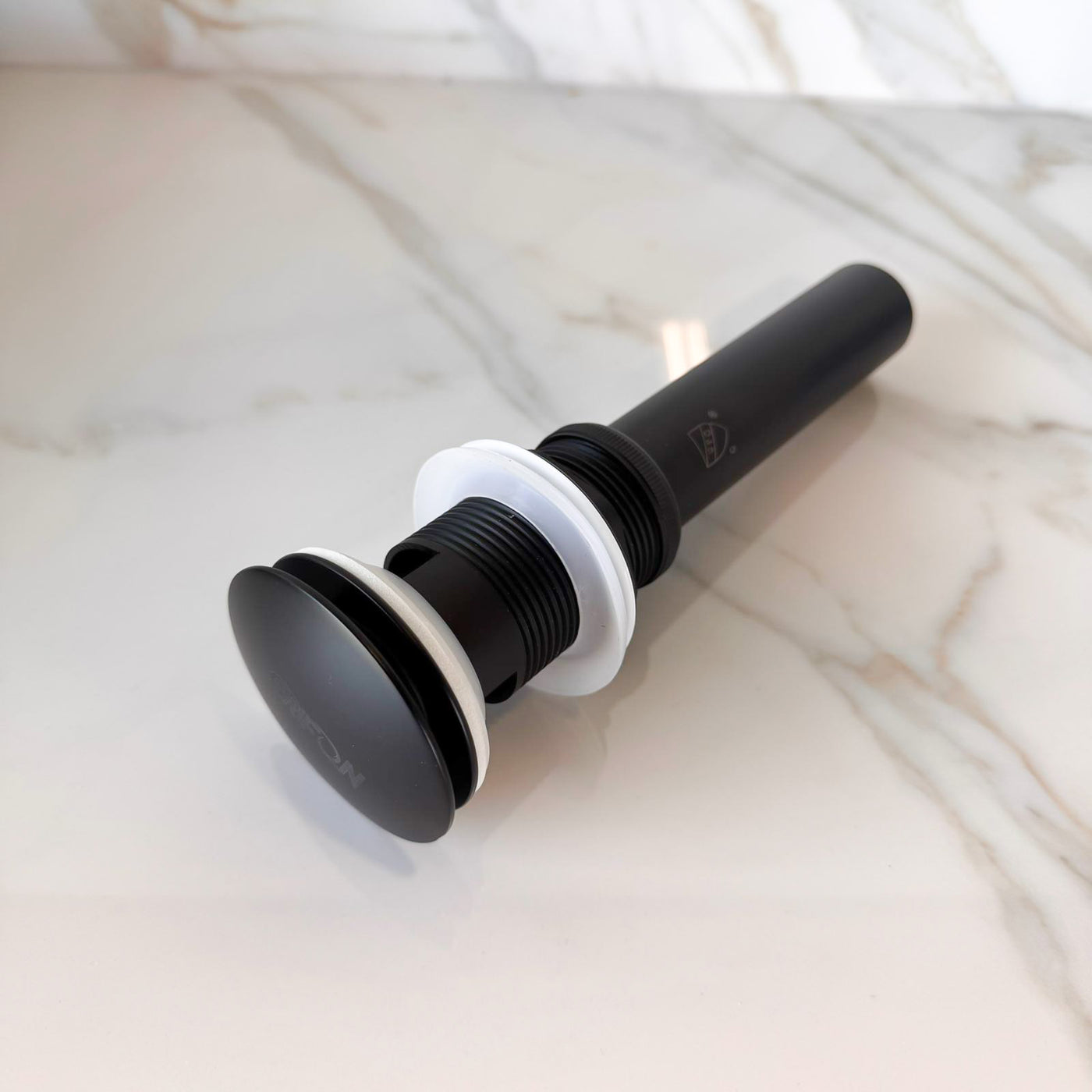 Pop-Up Drain - Bathroom Sink - Black