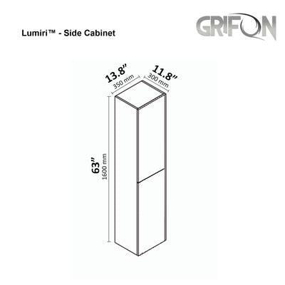 Lumiri™ - Wall-Mounted Bathroom Vanity 36", 48" & 60" Sizes