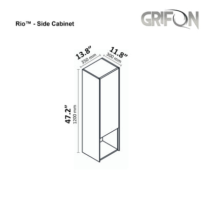 Rio™ – Wall-Mounted Bathroom Vanity 36" & 48" Sizes
