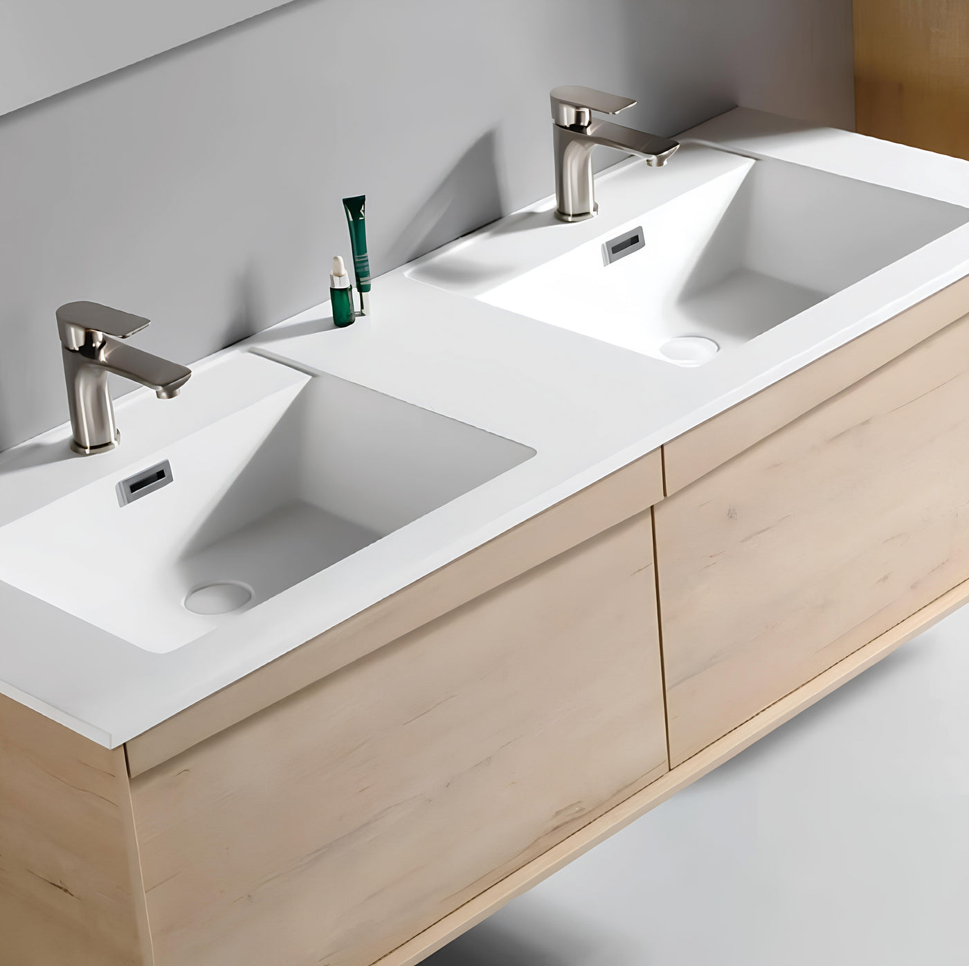 Solari™ – Wall-Mounted Bathroom Vanity 48" & 60" Sizes