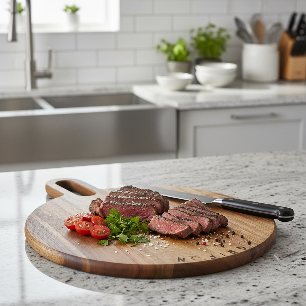 Acacia Wood Cutting Board 11.8" X 15.35"