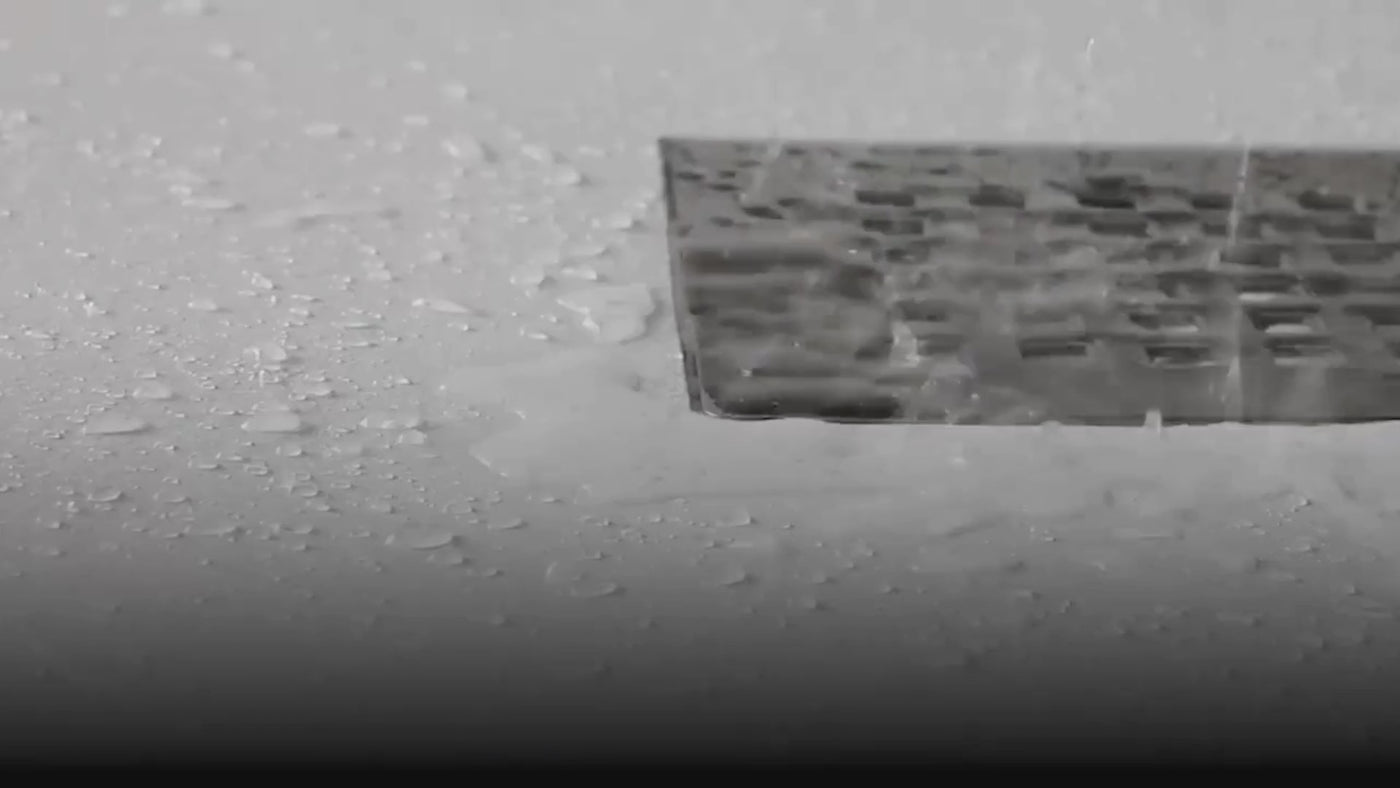 SERIES F™-  CARRARA BIANCO - SHOWER BASE ARTIFICIAL STONE -60" x 36"-  Premium Solid Composite Stone