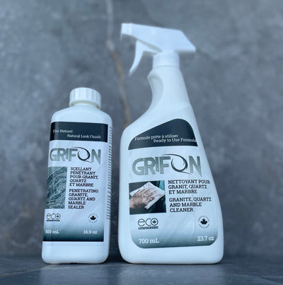 GRIFON Stone Maintenance & Cleaner Kit pour pierre