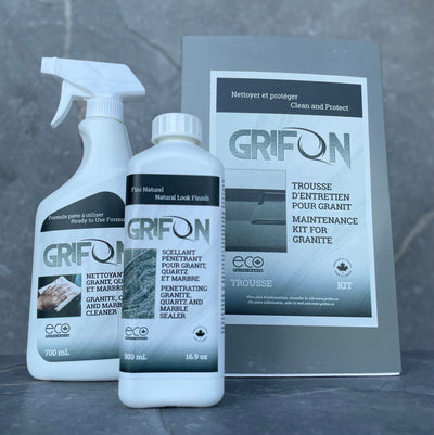 GRIFON Stone Maintenance & Cleaner Kit pour pierre