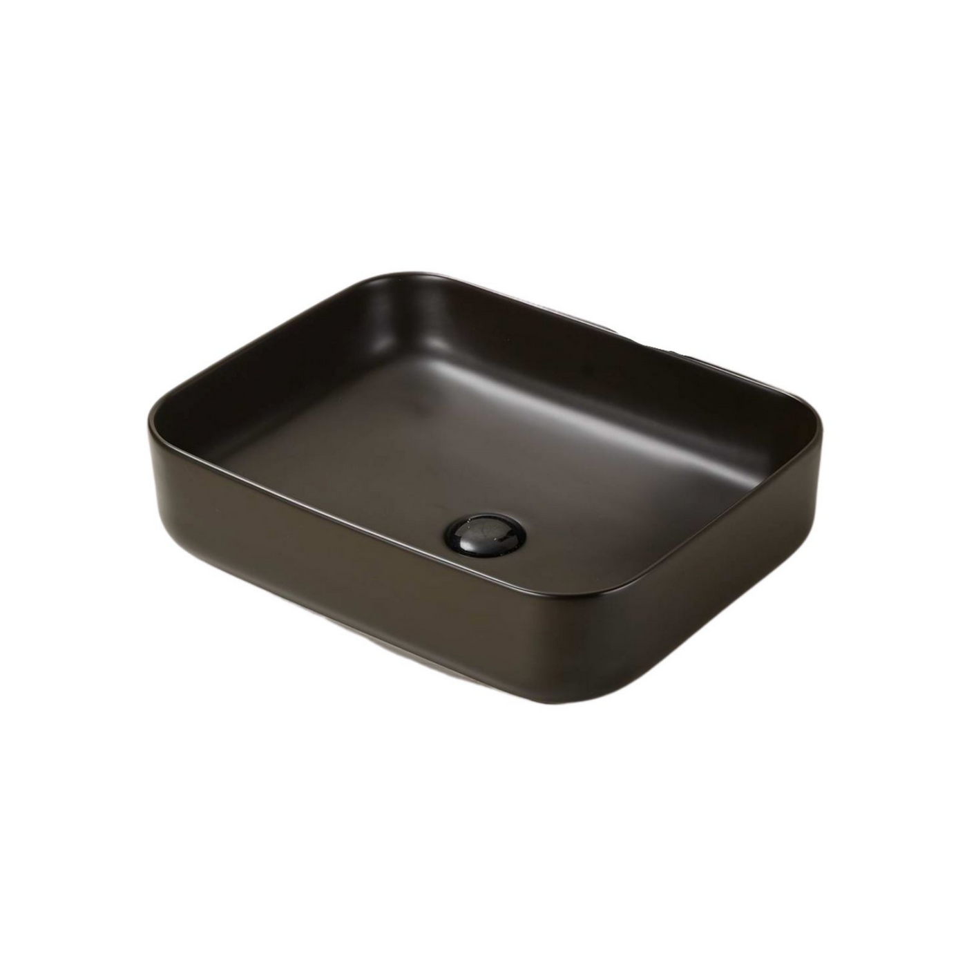 Ceramic Bathroom Sink in Black