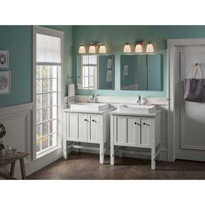 Ceramic Bathroom Sink in White