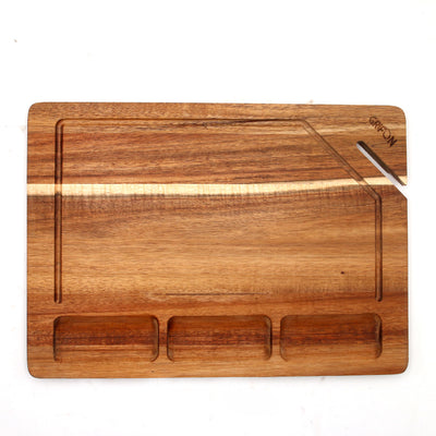 Acacia Wood Sink Cutting Board